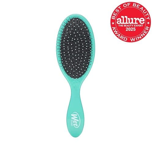 Wet Brush Original Detangler Hairbrush Aqua | Ultra-Soft IntelliFlex Bristles Glide Through Knots on Wet or Dry Use | Up to 55% Less Breakage | Gentle Scalp Care for All Hair Types thumbnail 2