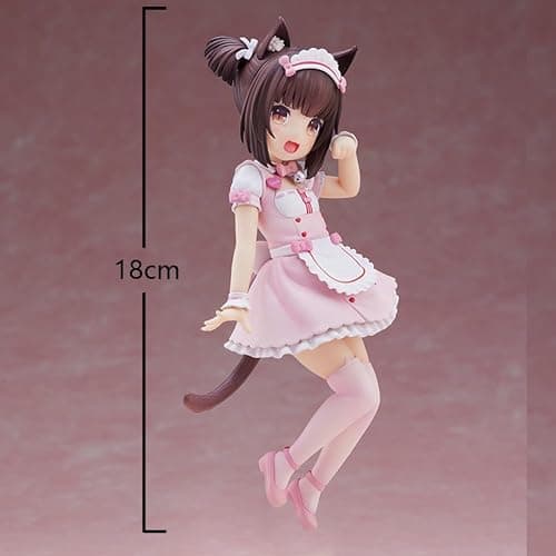 Tongyundacheng Nekopara Figures 18cm Chocola and Vanilla Action Figure Anime Cute Maid Style Characters Model Collectibles Desktop Decoration Gifts thumbnail 3