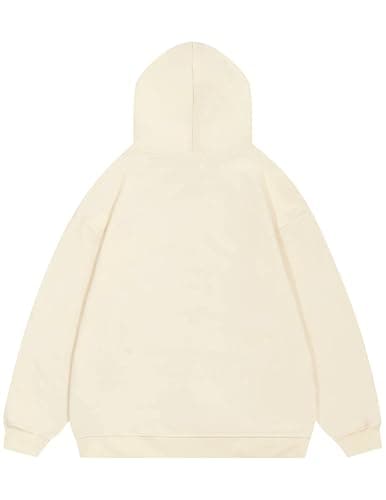 Aelfric Eden Womens Oversized Hoodies Star Graphic Fleece Hooded Streetwear Unisex Sweatshirts Pullover with Pocket thumbnail 4