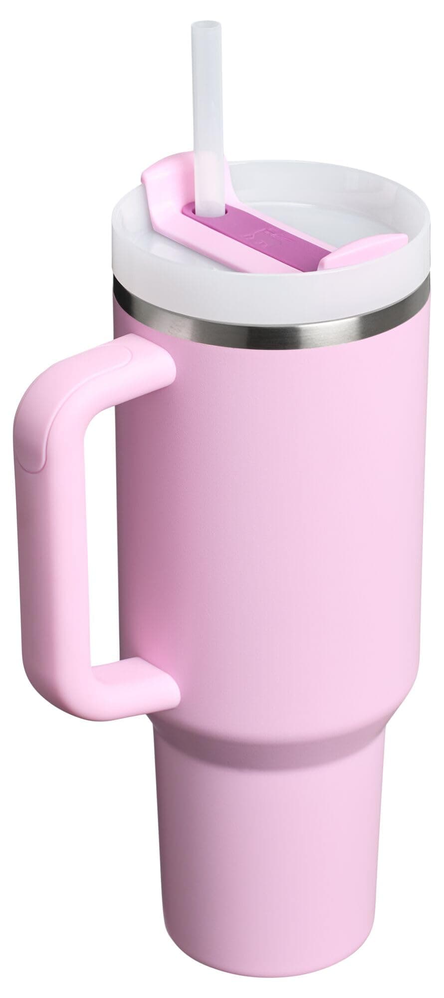 STANLEY Quencher H2.0 Vaso con asa y Pajita, 40 onzas, Tapa Flowstate de 3 Posiciones, Compatible para Viajes, Taza de Acero Inoxidable aislada, sin BPA, Flor de Cerezo thumbnail 3