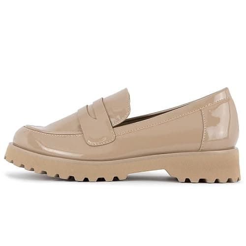 Jones New York Women Platform Slip On Chunky Loafers Shoes Penny Loafers for Ladies thumbnail 2