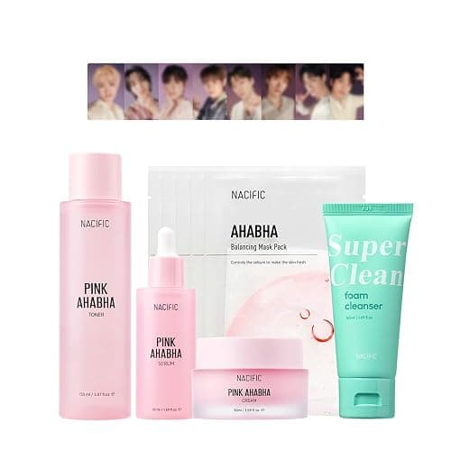 NACIFIC ATEEZ Universe Pink AHABHA Set, Photocards 8pcs (02. Universe Set) - Image 1