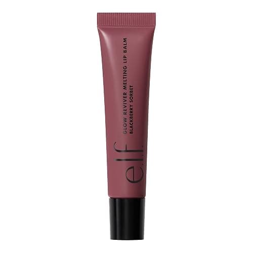e.l.f. Glow Reviver Melting Lip Balm, Hydrating Tinted Lip Balm For A Glossy Finish & Soft, Supple Lips, Vegan & Cruelty-Free, Blackberry Sorbet thumbnail 8