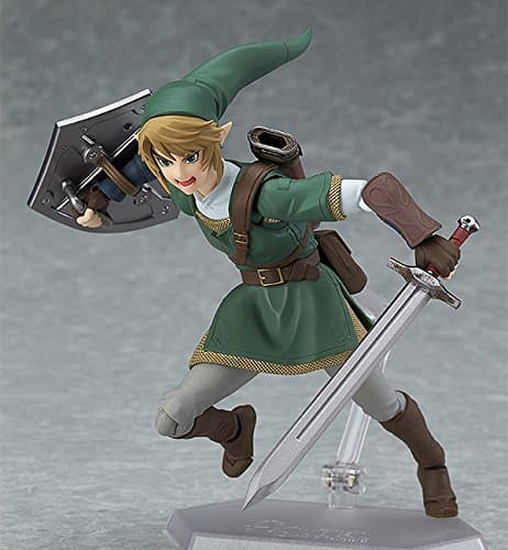 Good Smile The Legend of Zelda Twilight Princess Link (Deluxe Version) Figma Action Figure, 180 months to 1188 months thumbnail 6