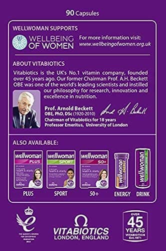 Vitabiotics Wellwoman Wellwoman 90 Tablets thumbnail 3