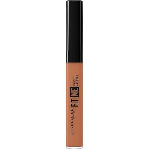 Maybelline Fit Me! Full Coverage Concealer, Matte & Poreless Ultra Blendable, Shade: 55 Hazelnut, 6.8 ml - Image 1