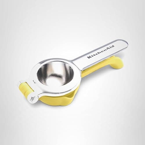 KitchenAid Citrus Juice Press Squeezer for Lemons and Limes with Seed Catcher and Pour Spout, Lemon, 8 Inch thumbnail 7