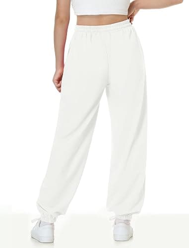 EXARUS 3 Pack Girls Sweatpants Joggers Sweat Pants Cute Baggy Tween Trendy Clothes Teen Preppy with Pockets thumbnail 4