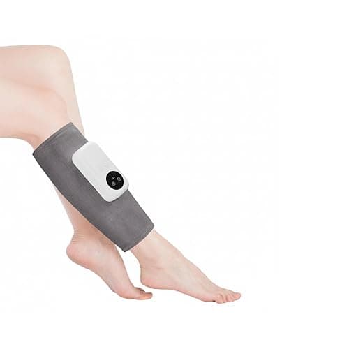 Feelvane Gray Leg Relaxation System with Adjustable Pressure, Small Size Recovery Massage Wraps for Circulation Boost and Pressure Massage Boots for Muscle Relief – Gray - Image 1