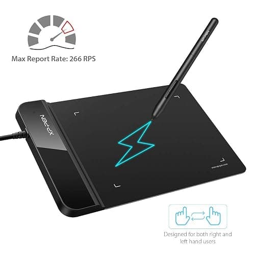 Drawing Tablet XPPen G430S OSU, Graphic Drawing Tablet with 8192 Levels Pressure Battery-Free Stylus, 4 x 3 inch Ultrathin, for OSU Game, Online Teaching Compatible with Window/Mac Black thumbnail 5