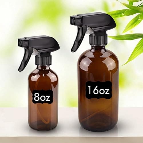 Bontip Sprayer Bottle Nozzle Heads Replacements for 8 oz / 16 oz Glass Plastic Spray Bottles, Fit for Window Cleaners Aromatherapy Facial hydration Watering Flowers Hair Care (4 Pack) thumbnail 2