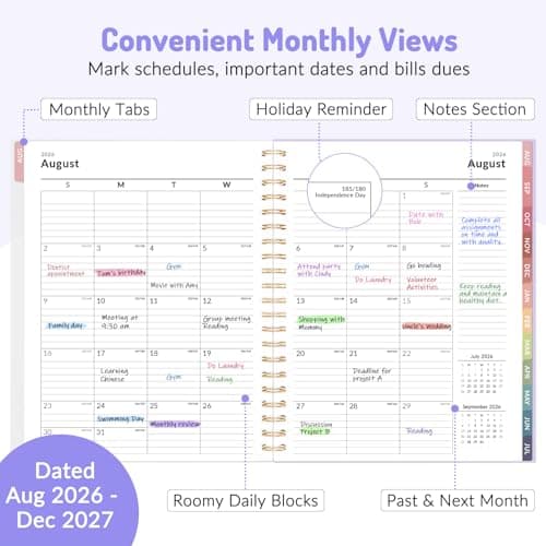 blue school planner!! thumbnail 2