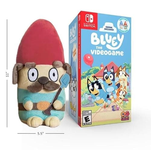 Bluey Gnome Plush Bundle Amazon Exclusive - Nintendo Switch - Image 1
