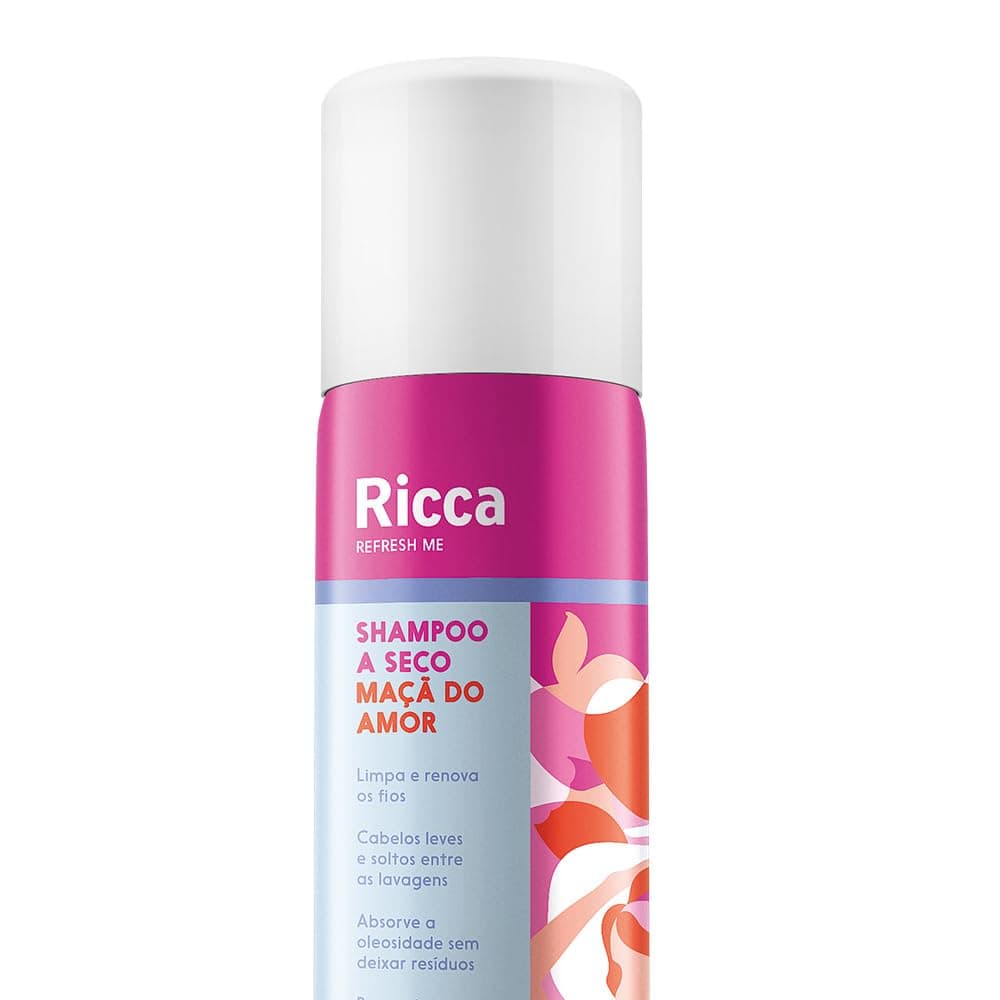 Ricca Shampoo A Seco Maçã do Amor 50ml thumbnail 2