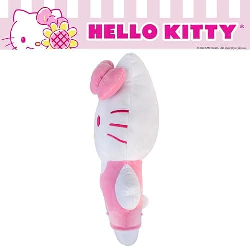 Hello Kitty Pink Plush Cuddle Pillow Buddy, Kids Bedding Super Soft & Cozy, (Officially Licensed Product) by Franco thumbnail 5