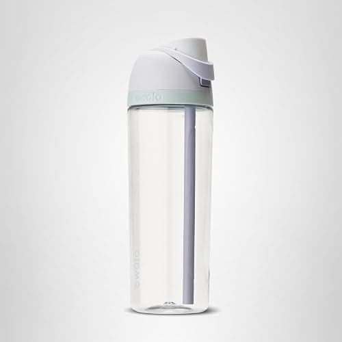 Owala FreeSip Clear Tritan Plastic Water Bottle with Straw, BPA-Free Sports Water Bottle, Great for Travel, 25 Oz, Open Air thumbnail 7