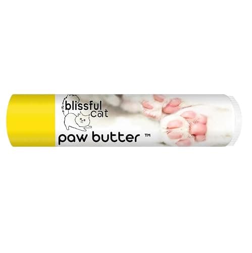 The Blissful Cat Paw Butter, Moisturizer for Dry Paw Pads, Softens and Protects Rough Feet, Versatile, Lick-Safe Balm, 0.15 oz. - Image 1