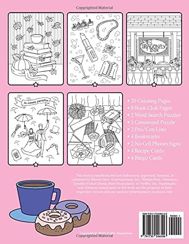 Stars Hollow: An Adult Coloring and Activity Book Inspired by Gilmore Girls thumbnail 2