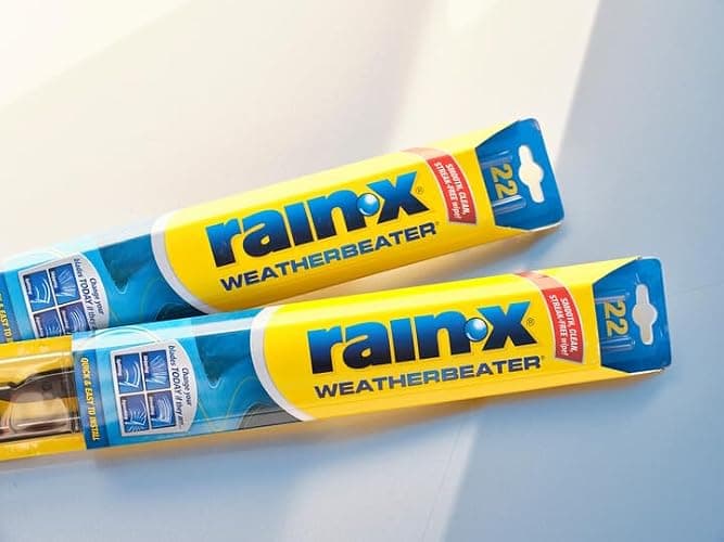 Rain-X 820146 WeatherBeater Wiper Blades, 24" and 20" Windshield Wipers (Pack of 2), Automotive Replacement Windshield Wiper Blades That Meet Or Exceed OEM Quality And Durability Standards thumbnail 7