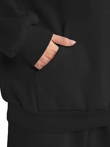 AUTOMET Womens 2 Piece Lounge Sweatsuit Fall Fashion Matching Sweat Sets | Oversized Fall Hoodies & Baggy Jogger Sweatpants Fashion 2026 Outfits thumbnail 6