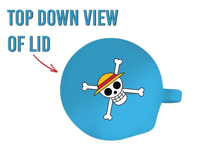 JUST FUNKY One Piece Ramen Bowl Set with Lid and Chopsticks - 28 Ounce Anime Ramen Bowl, One Piece Merch, Monkey D Luffy, Anime Merch thumbnail 3