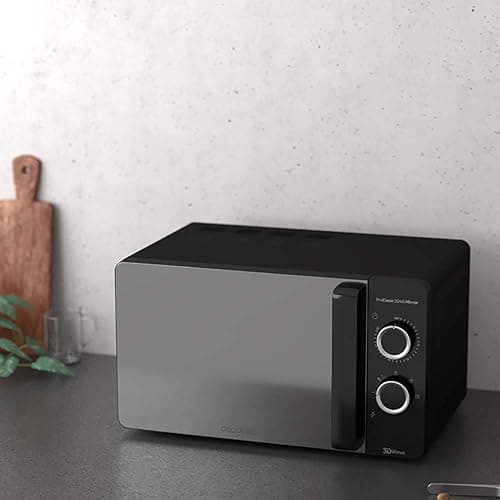 Cecotec Forno a Microonde ProClean 3040 da 20 Litri, 700 Watt di potenza, rivestimento Ready2Clean, 6 livelli di funzionamento, timer da 30 minuti, modalità scongelamento, colore nero thumbnail 4