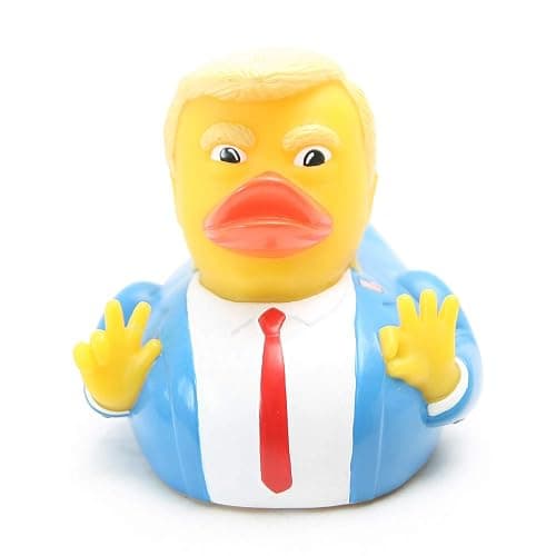 Baby Bath Toys Trump Rubber Squeak Bath Duck Baby Bath Duckies - for Kids Gift Birthdays Baby Showers Bath Time thumbnail 8