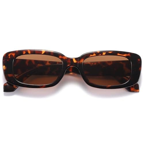 kimorn Rectangle Sunglasses for Women Men Trendy Retro Fashion Sun Glasses 90’s Vintage UV 400 Protection Square Frame K1200 thumbnail 4