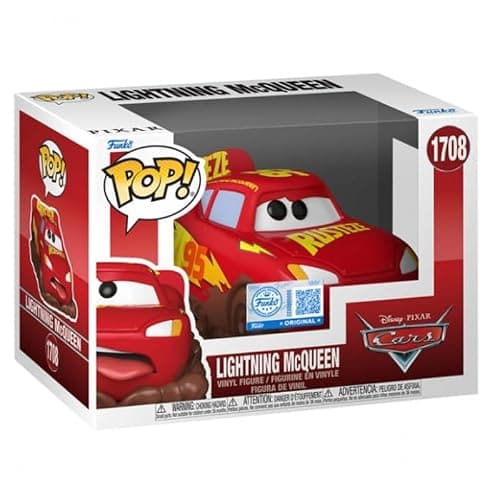 Funko Pop! Disney Pixar | Cars Rayo McQueen Nº1708 | Édition spéciale | Figurine de collection en vinyle | Lightning McQueen Special Edition | FS thumbnail 2