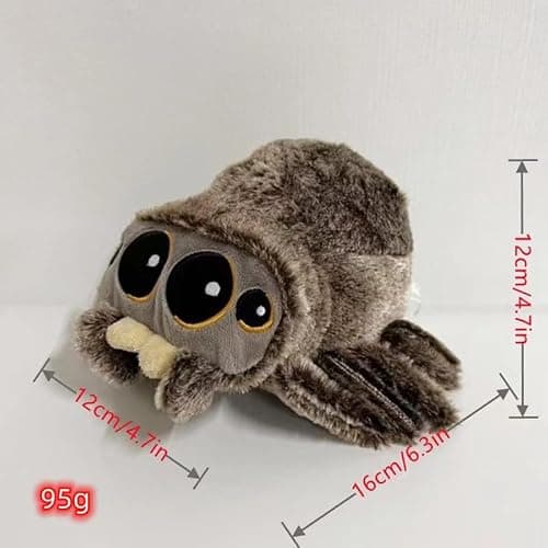 A New Soft and Cute Spider Plush Toy for Young Boys and Girls as a, Room Decoration（1pcs） thumbnail 7