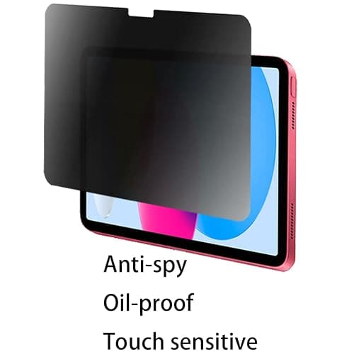 BWEDXEZ Privacy Anti-Glare Screen Protector for iPad 2022 iPad 10th 10.9 inch Anti-Spy Soft Film for iPad 2025 iPad 11th Generation 11 Inch Matte Anti-Peeping thumbnail 8