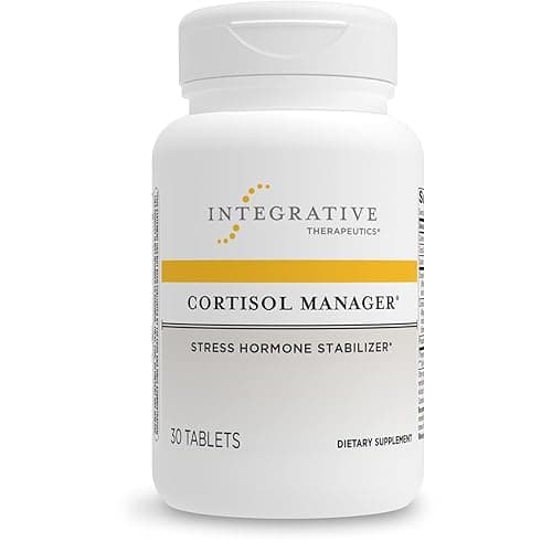 Integrative Therapeutics - Cortisol Manager - Supplement with Ashwagandha and L-Theanine - Supports Relaxation & Calm* - 30 Tablets - Image 1