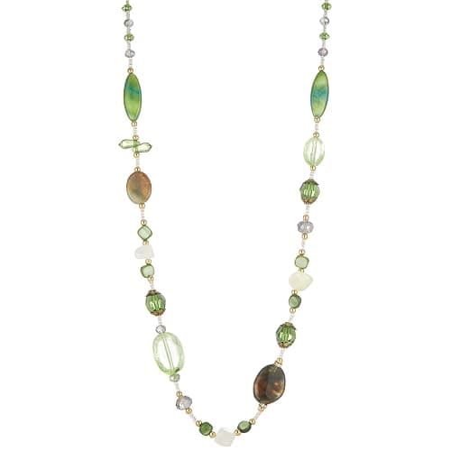FULU AUTUMN Long Necklaces for Women Trendy Long Chunky Beaded Necklace Boho Fashion Costume Jewelry Mothers Day Gifts for Her - Image 1