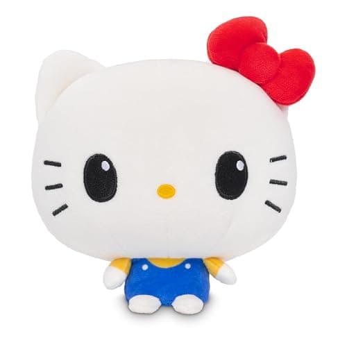 Teeturtle Cloudheads Hello Kitty Plush - 5-Inch Official Sanrio Stuffed Animal with Embroidered Details - Soft Cuddly Plush Toys for Kids, Teens, and Adults - Image 1