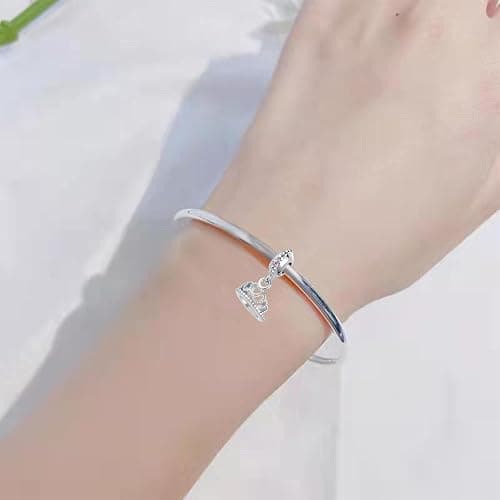 TGLS Princess Queen Crown Charm Compatible With Pandora Bracelets Jewelry Birthday Gifts for Mother Girlfriend Daughter Her Women thumbnail 4