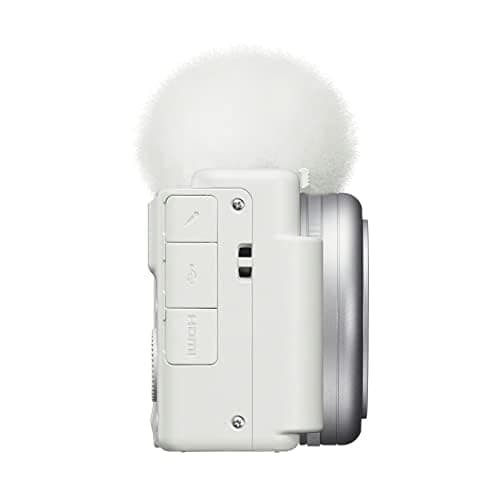 Sony ZV-1F Vlog Camera for Content Creators and Vloggers White thumbnail 9
