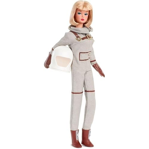 Barbie Miss Astronaut Doll Collectible with Silver Suit, Space Boots & Helmet Accessory, 1965 Vintage Repro (Amazon Exclusive) thumbnail 4