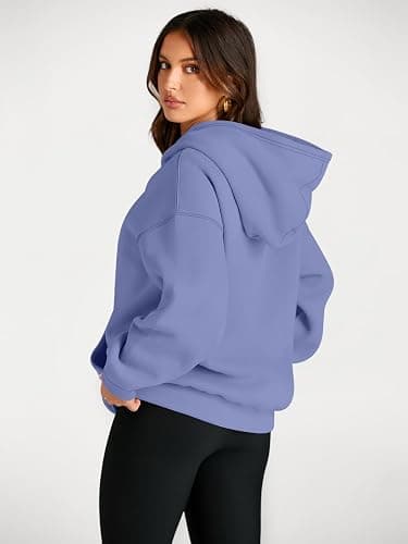 Trendy Queen Womens Oversized Hoodies Fleece Sweatshirts Fall Fashion Pullover Sweaters Winter Clothes thumbnail 4
