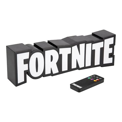 Paladone Fortnite RGB Colour-Changing Logo Light – Officially Licensed Gaming Lamp with Remote Control, Wall or Desk Display, USB Powered Décor for Gamers thumbnail 3