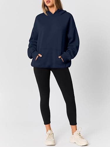 AUTOMET Womens Oversized Hoodies Fall Fashion Sweatshirts | Comfort Wear, Oversized Fit Soft Fleece Pullover, Perfect For Trendy Streetwear, College Outfits, And Daily Home Wear thumbnail 6