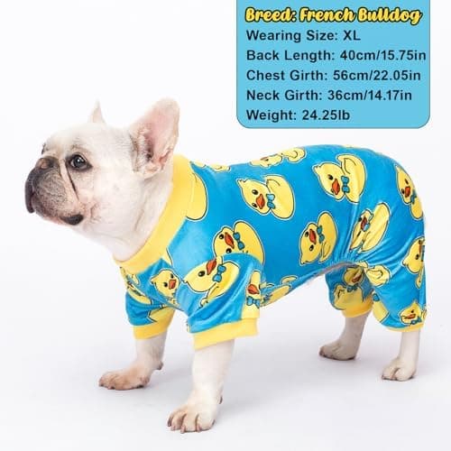 BAOBICUTE 4 Pack Dog Pajamas Soft Lightweight Dog Recovery Suit Onesie Clothes for Small Medium Female Pet Boys Girls Dogs thumbnail 2