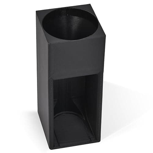 Diamond Painting Organizer - Portable Drill Funnel for Round Containers - Black - Image 1
