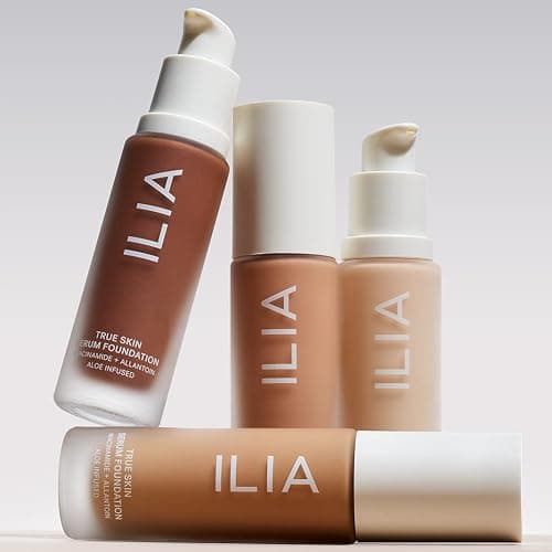 ILIA - True Skin Serum Foundation | Non-comedogenic, Cruelty-Free, Vegan, Weightless Feel, Buildable Coverage, Safe For Sensitive Skin (Texel SF3) thumbnail 9