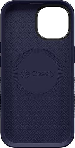 Casely iPhone 15 Case | Full Bloom | Navy Floral | Bold Case | Compatible with MagSafe thumbnail 9