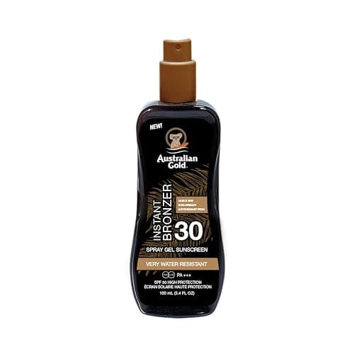 Australian Gold SPF 30 Spray Gel | Neue Formel | Feuchtigkeitsspendend & Anti-Aging | Schnelle Absorption & Nicht Fettend | Wasserfest | 100ml - Image 1