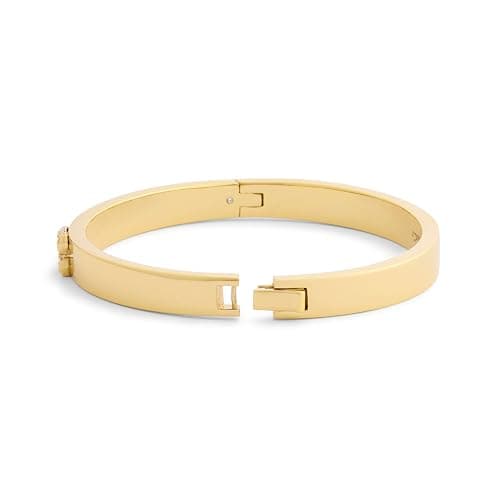 COACH Womens Jewelry Women's Pavé Signature C Bangle Bracelet thumbnail 5
