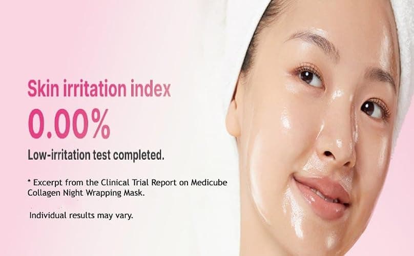 Medicube Collagen Overnight Wrapping Peel Off Facial Mask Pack - Elasticity & Hydration Care, Reduces Sagging & Dullness - Hydrolyzed Collagen For Glowing Skin - Korean Skin Care, 75ml, 2.53 fl.oz thumbnail 5