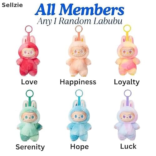 WESUN Keychain Accessory Decor, Keychain Decoration backpacks Bag Pendant, Collection Plush Hanging (Hide styles) thumbnail 2