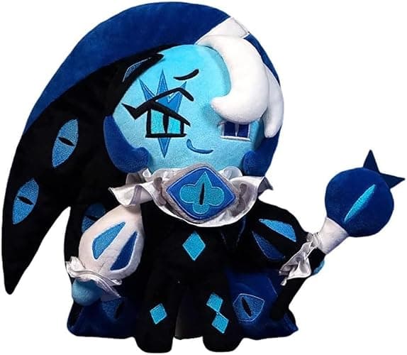 CyberpunkMask Shadow Milk Cookie Plush Pillow for Room Decor - Image 1