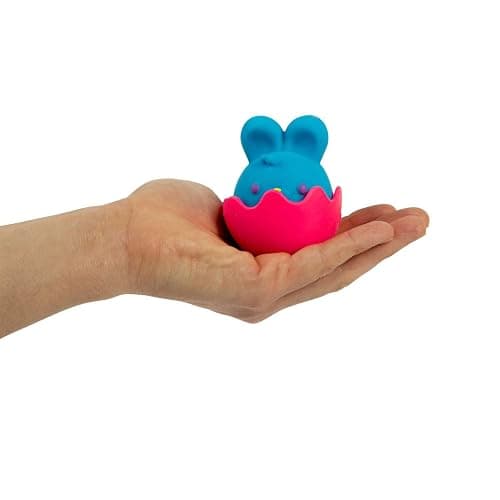 Schylling NeeDoh Bunnies & Chicks - Sensory Toys with a Satisfying Dough Filling - A Mix of Squishable Bunnies and Chicks - Ages 3 and Up - One Random Design thumbnail 5